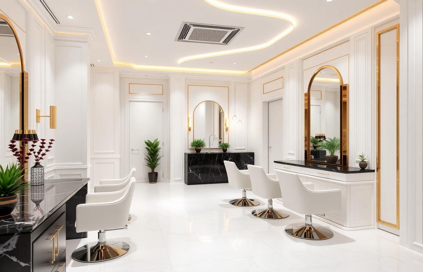Salão Fisiodero — interior
